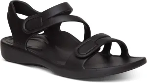 Aetrex Jillian Water-Friendly Sport Sandals for Women - Adjustable Strap Comfort Womens Sport Sandals for Beach Summer