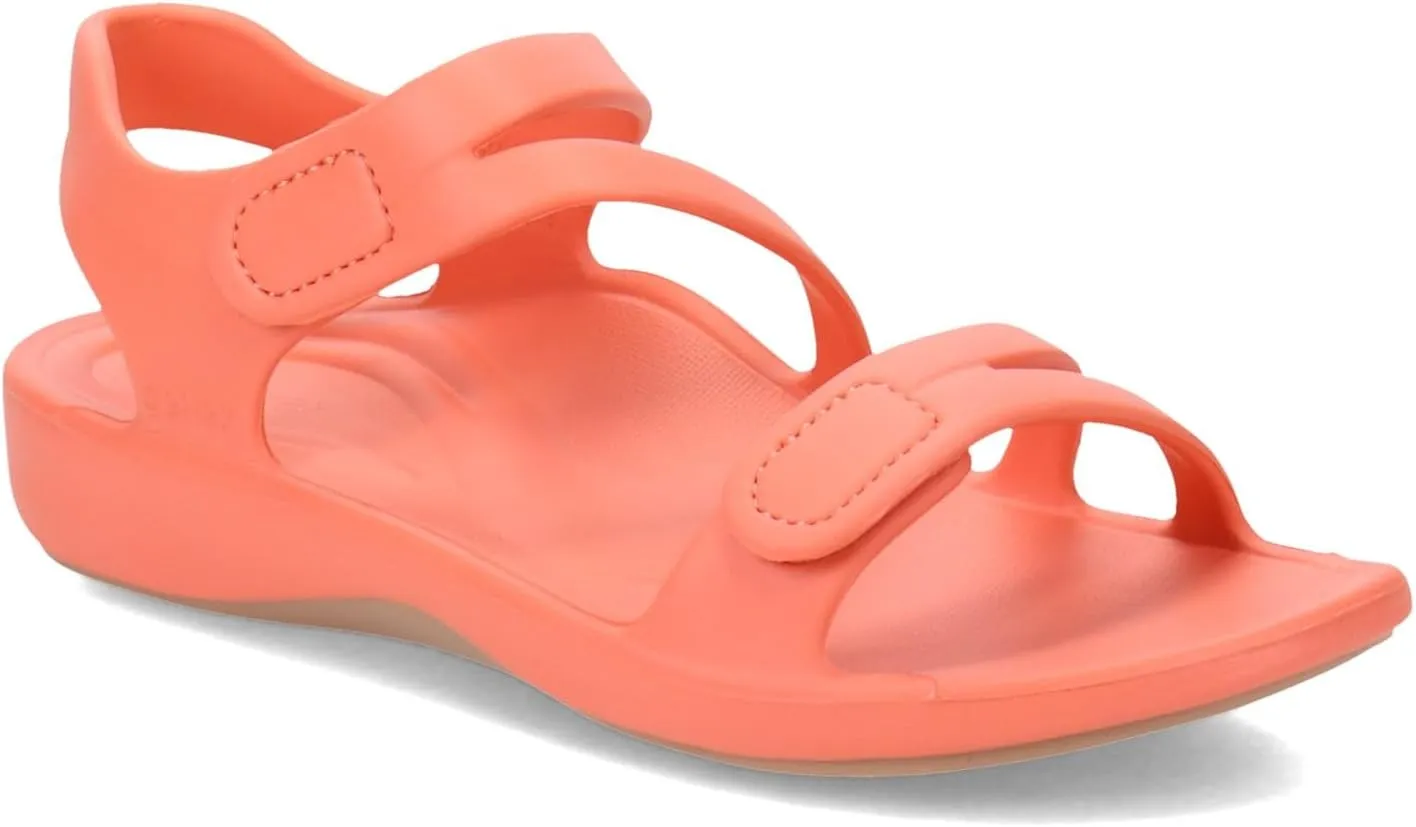 Aetrex Jillian Water-Friendly Sport Sandals for Women - Adjustable Strap Comfort Womens Sport Sandals for Beach Summer