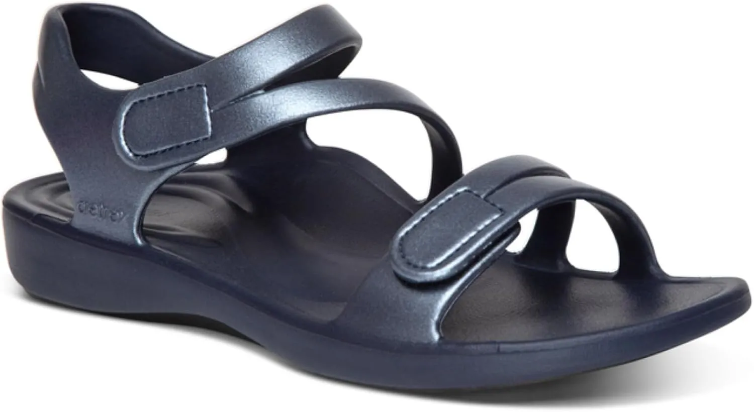 Aetrex Jillian Water-Friendly Sport Sandals for Women - Adjustable Strap Comfort Womens Sport Sandals for Beach Summer