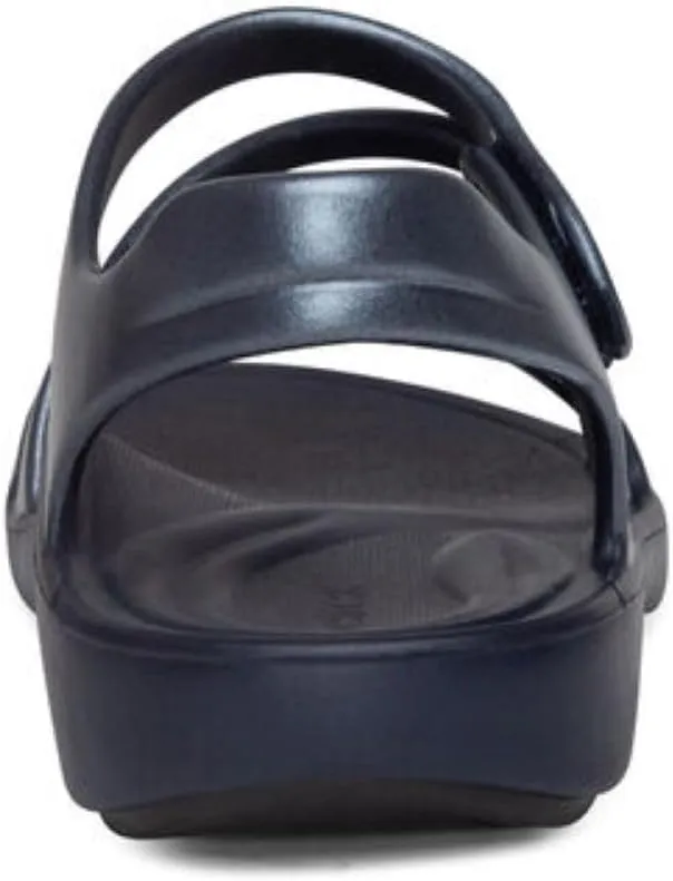 Aetrex Jillian Water-Friendly Sport Sandals for Women - Adjustable Strap Comfort Womens Sport Sandals for Beach Summer