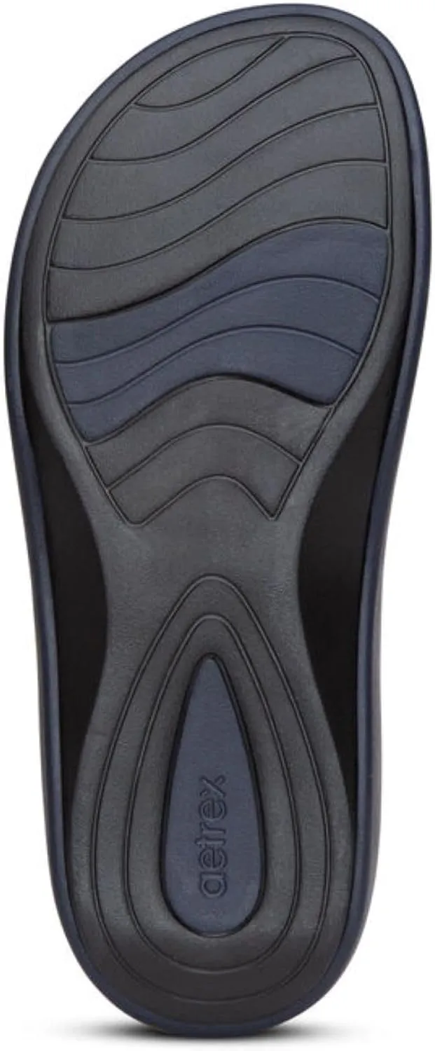 Aetrex Jillian Water-Friendly Sport Sandals for Women - Adjustable Strap Comfort Womens Sport Sandals for Beach Summer