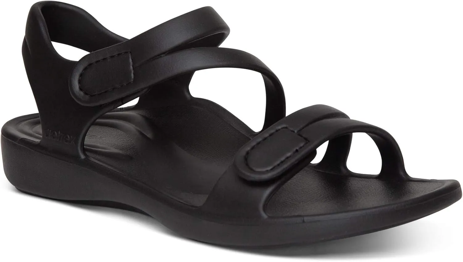 Aetrex Jillian Water-Friendly Sport Sandals for Women - Adjustable Strap Comfort Womens Sport Sandals for Beach Summer