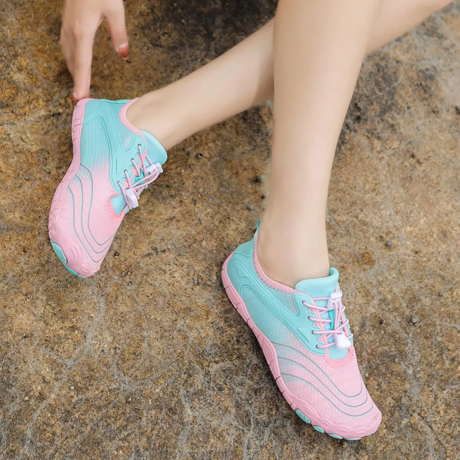 Aqua Socks Water Shoes Quick Dry Barefoot Swim Beach Pool Surf Hiking Kayaking Diving Yoga Outdoor Sport Shoes Men Women