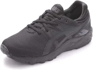 ASICS Pre-School Kids Gel-Kayano Trainer Evo Running Shoes, Black/Black 9090, 11 Little Kid