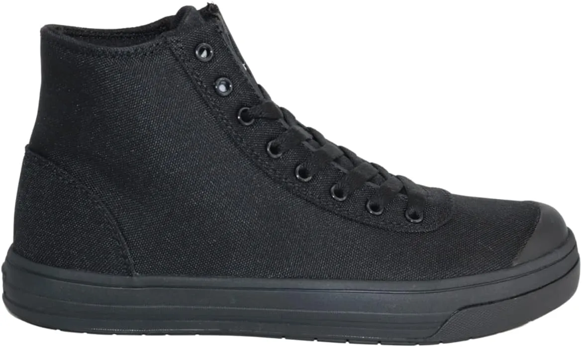 Avenger Work Boots Men's High Top Industrial Shoe, Black/Black, 14