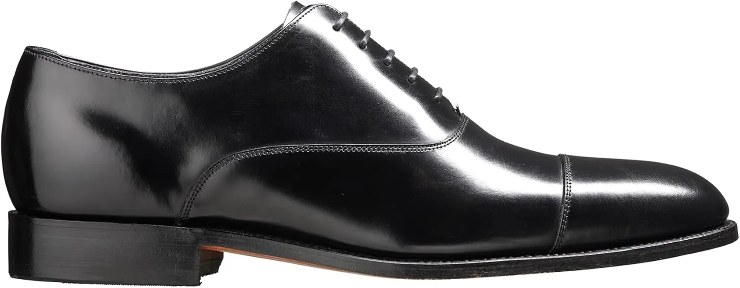 BARKER Winsford Men's Handmade Leather Oxford Dress Shoes  Timeless Elegance, Premium Craftsmanship, Full Leather Insole & Sole