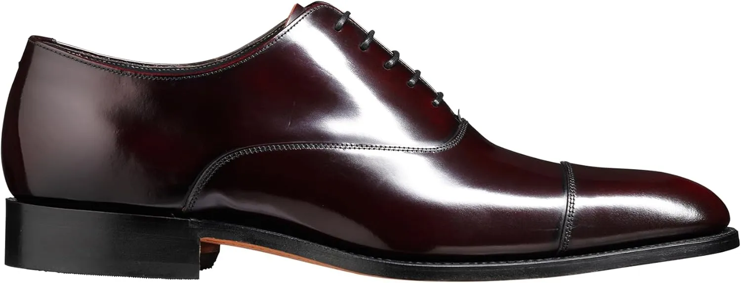 BARKER Winsford Men's Handmade Leather Oxford Dress Shoes – Timeless Elegance, Premium Craftsmanship, Full Leather Insole & Sole