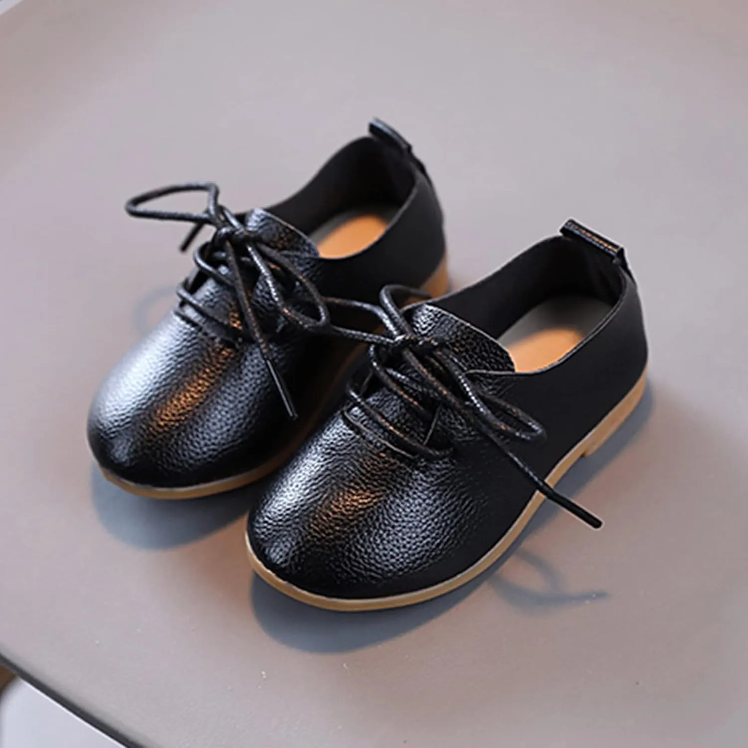 Boys Girls Dress Shoes Kids School Uniform Formal Casual Oxfords for Toddler Little Kid Wedding Church Dress Shoes