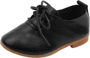 Boys Girls Dress Shoes Kids School Uniform Formal Casual Oxfords for Toddler Little Kid Wedding Church Dress Shoes
