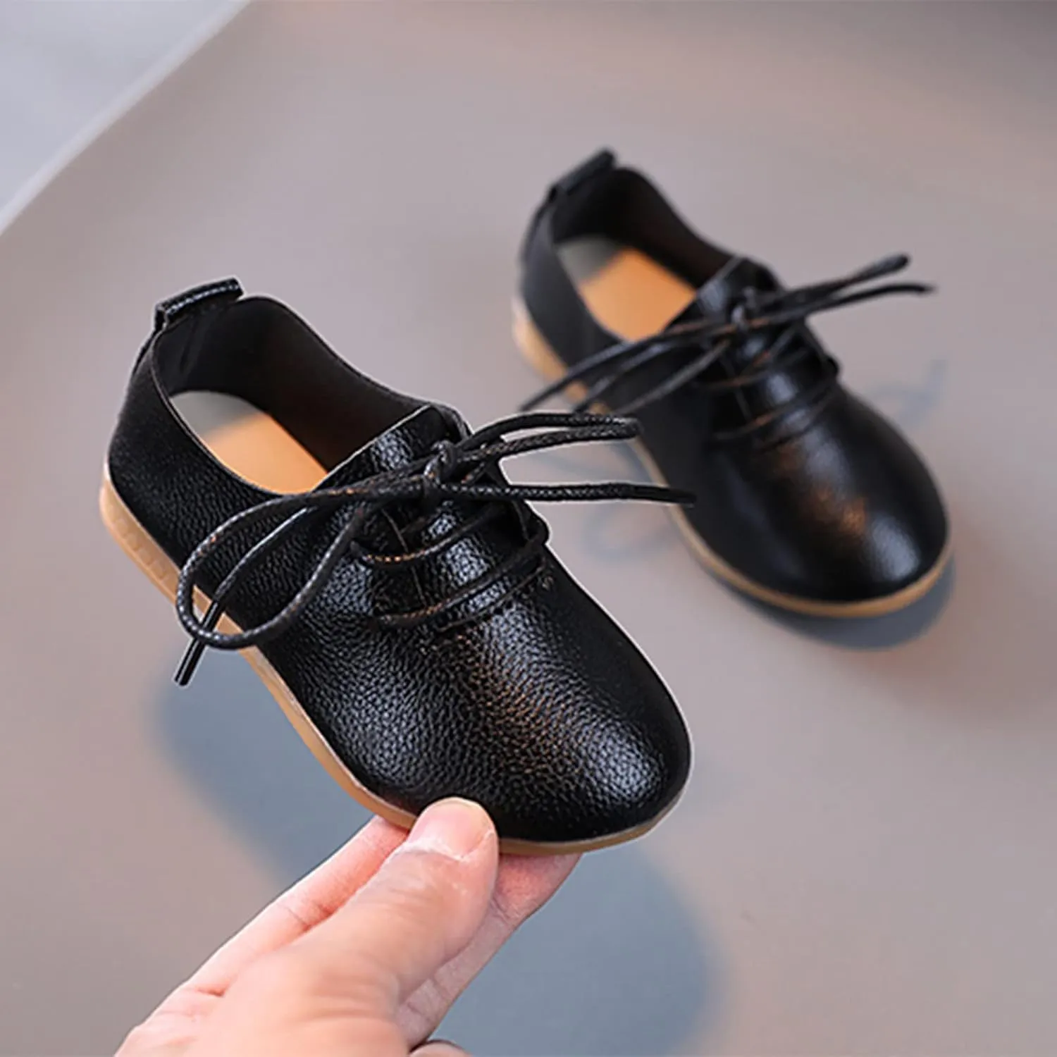 Boys Girls Dress Shoes Kids School Uniform Formal Casual Oxfords for Toddler Little Kid Wedding Church Dress Shoes