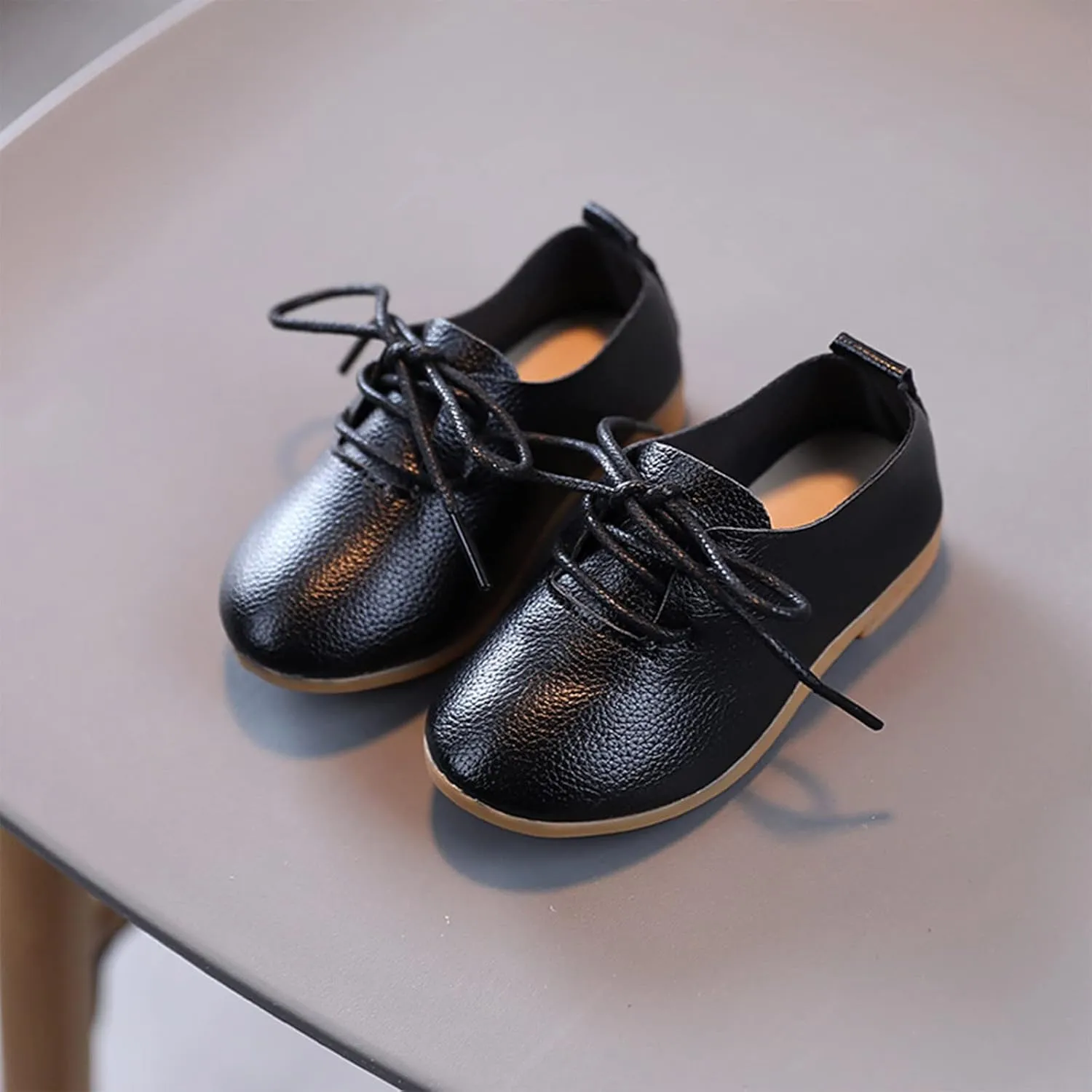 Boys Girls Dress Shoes Kids School Uniform Formal Casual Oxfords for Toddler Little Kid Wedding Church Dress Shoes