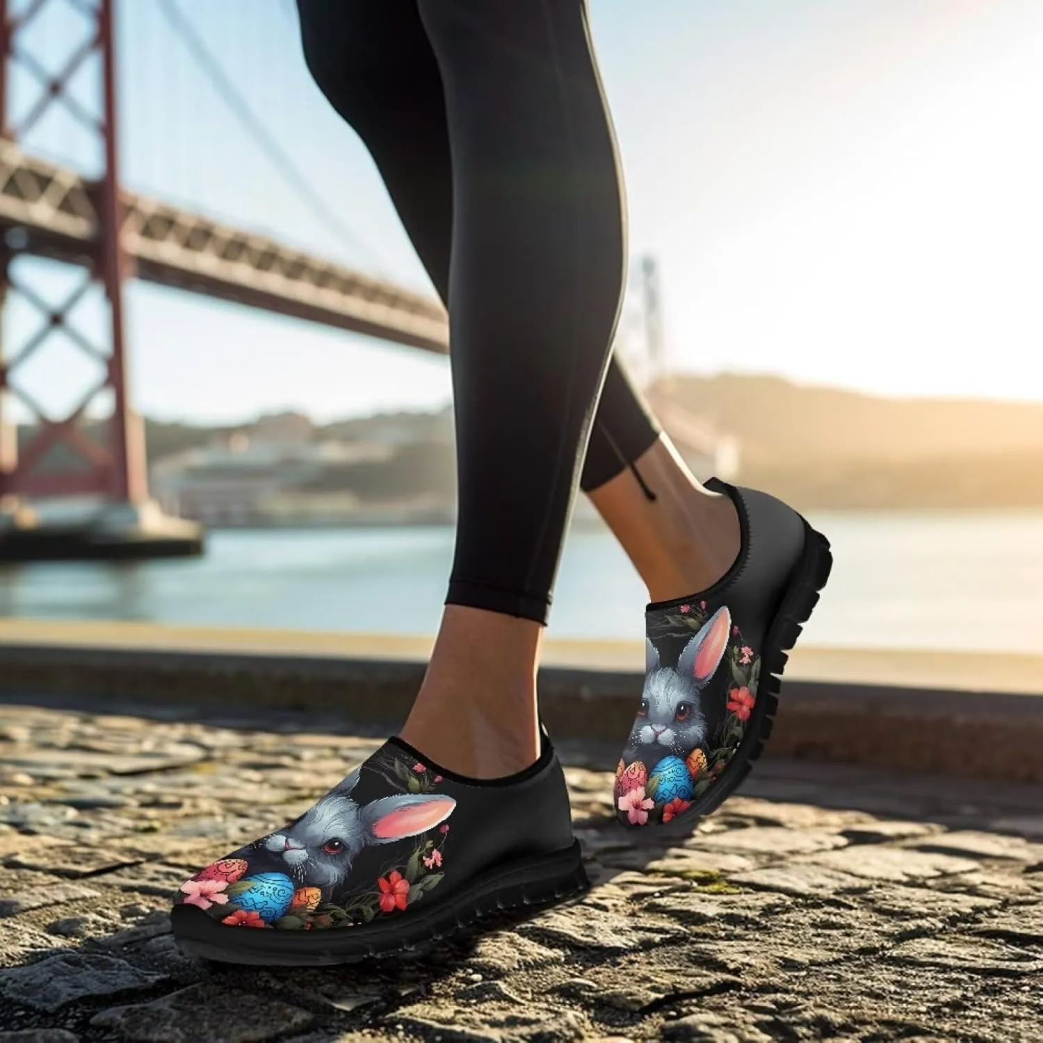 Casual Walking Shoes for Women's Loafers & Slip-Ons Work Sneakers