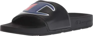 Champion Men's Ipo Slide Sandal (6, Black/Black)