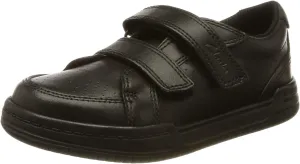 Clarks Fawn Strap K, Children's Trainers, Black Leather Black, 28.5 EU