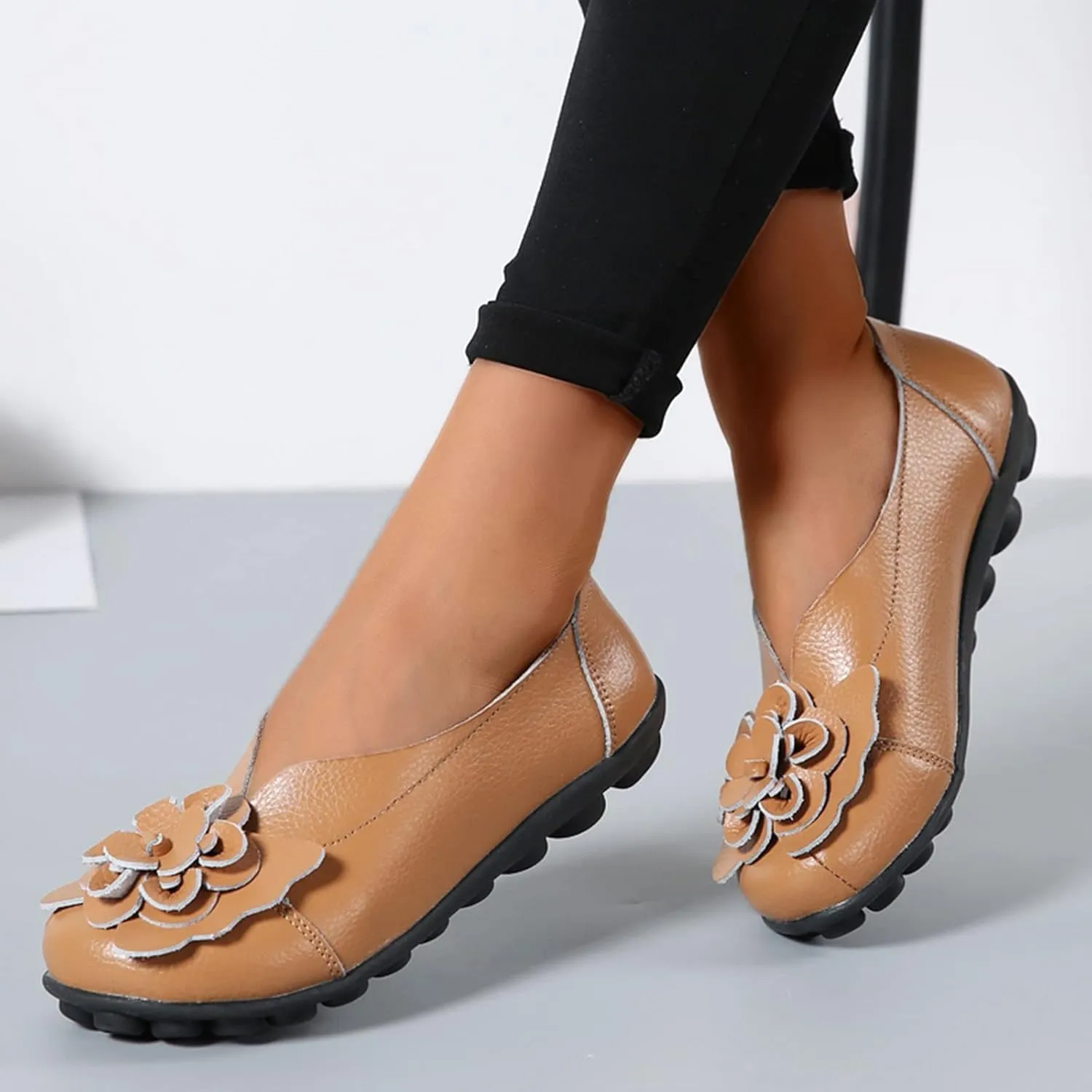 Comfortable Loafers for Women Classic Penny Loafers Slip On Loafer Shoes Comfort Business Shoes Moccasins Loafers