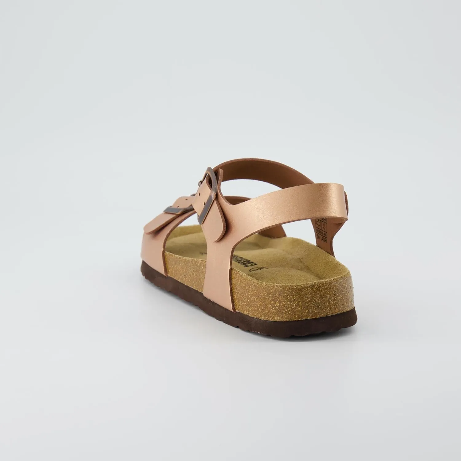 CUSHIONAIRE Women's Lauri Cork footbed Sandal with  Comfort