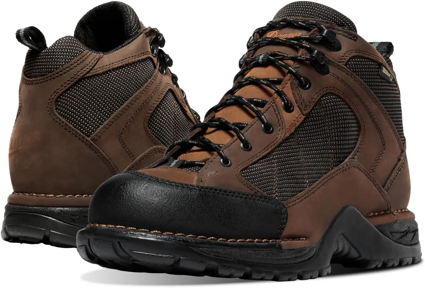 Danner Radical 452 5.5 Waterproof Hiking Boots for Men with Sanded Nubuck Leather, Scuff-Proof Toe Cap, Breathable Gore-Tex & Traction Outsole