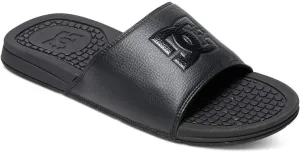 DC Men's Bolsa Slide Sandal, Black/Black/Black, 9 D US