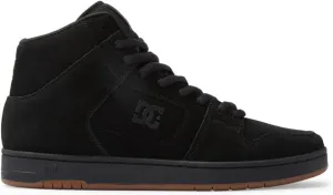 DC Men's Manteca 4 Hi High Top Casual Skate Shoe Sneaker, Black/Black/Gum, 5.5