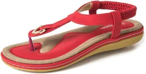Deals Women's Comfy Sandals, Comfort Slip On Summer's Sandals