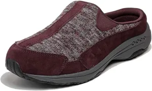 Easy Spirit Women's Traveltime Loafer Slip-Ons (Dark Red, 8.5 M US)