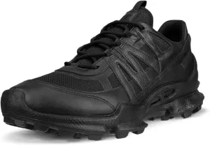 ECCO Mens Biom C-Trail 803254 Leather Textile Black Black Black Trainers 8-8.5 US