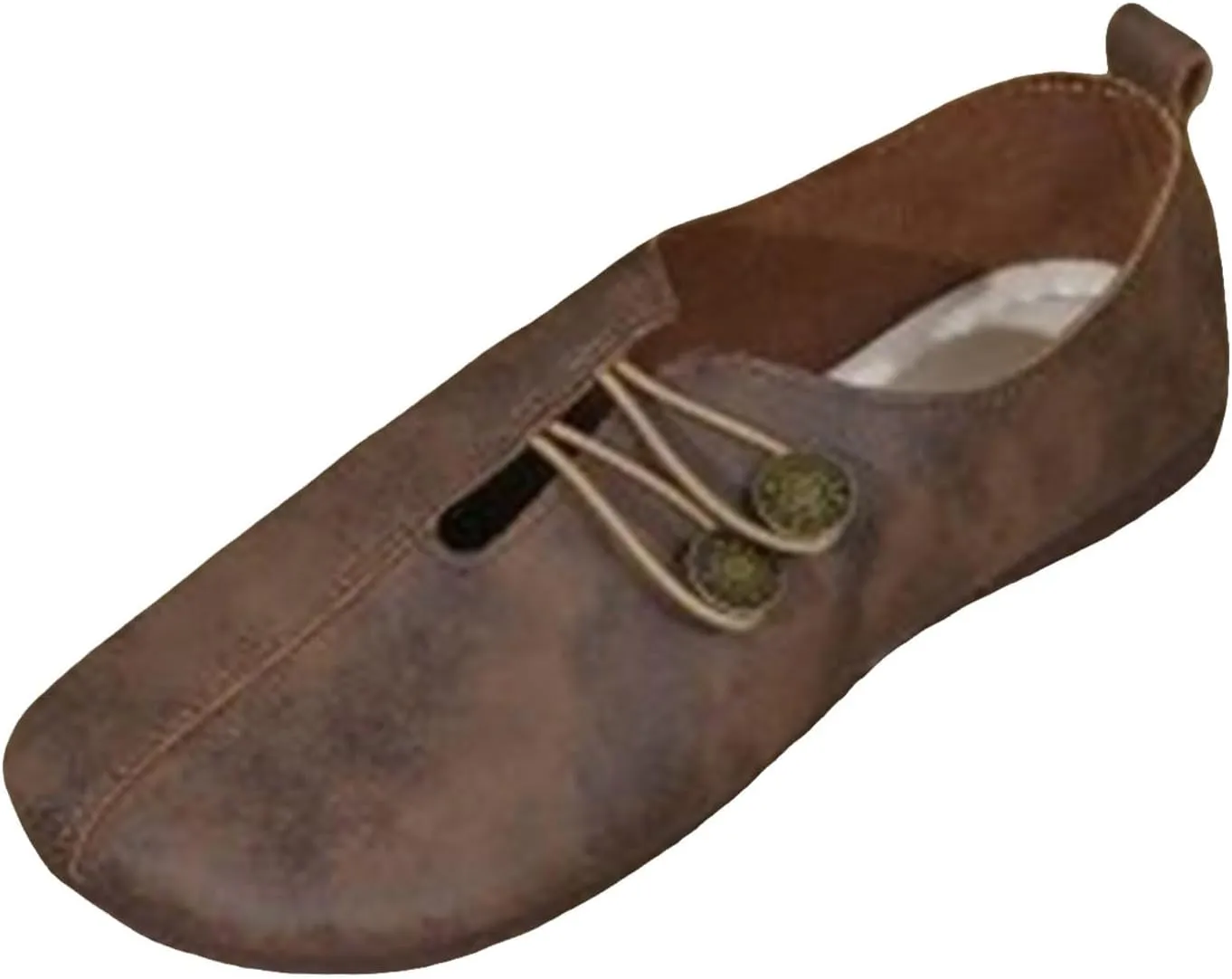 Flats Shoes for Women Dressy Comfortable Round Toe Ballet Flat Shoes Non Slip Business Work Loafer Shoes Casual Shoes