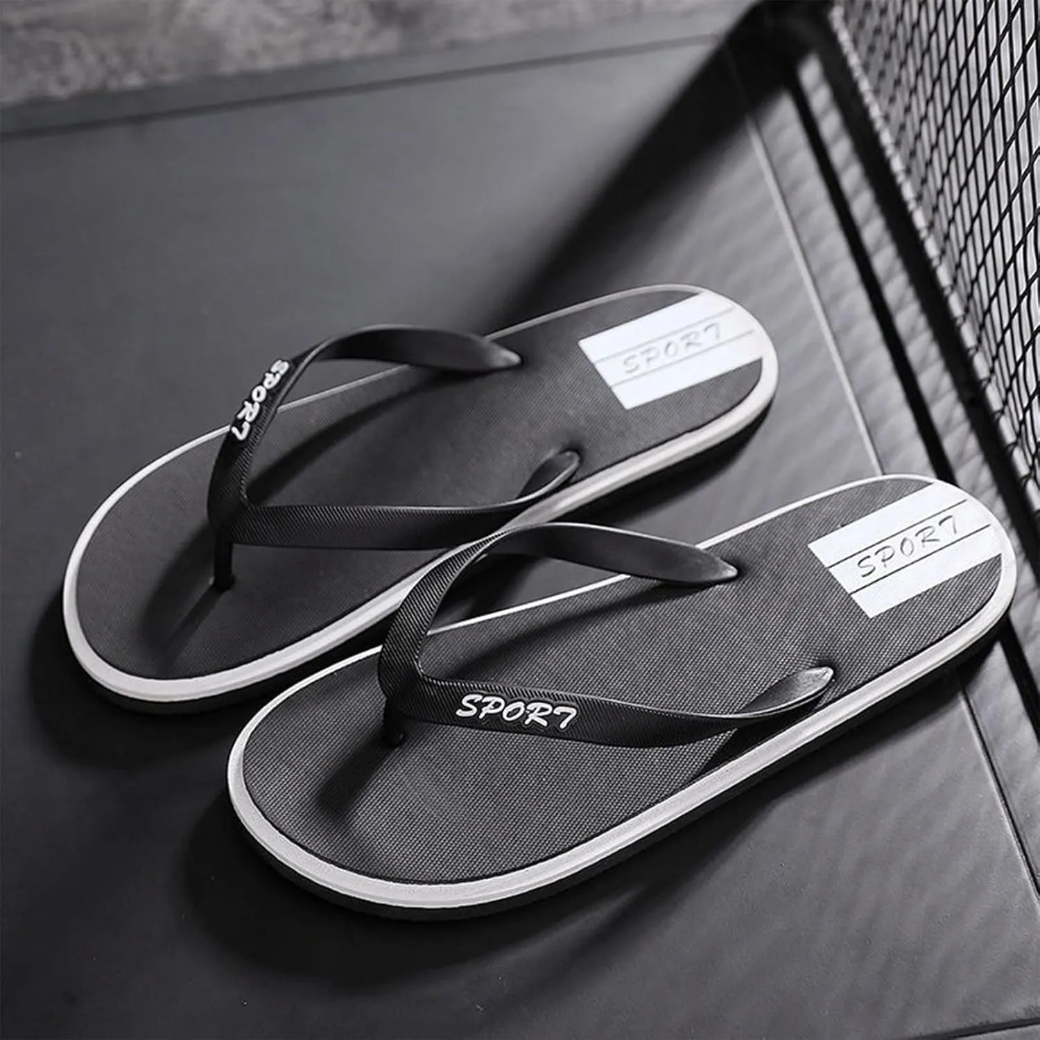 Flip Flops Men Men's Flip Flops Thongs Sandals Comfort Slippers for Beach Mens Sandles Men's Flip Flops