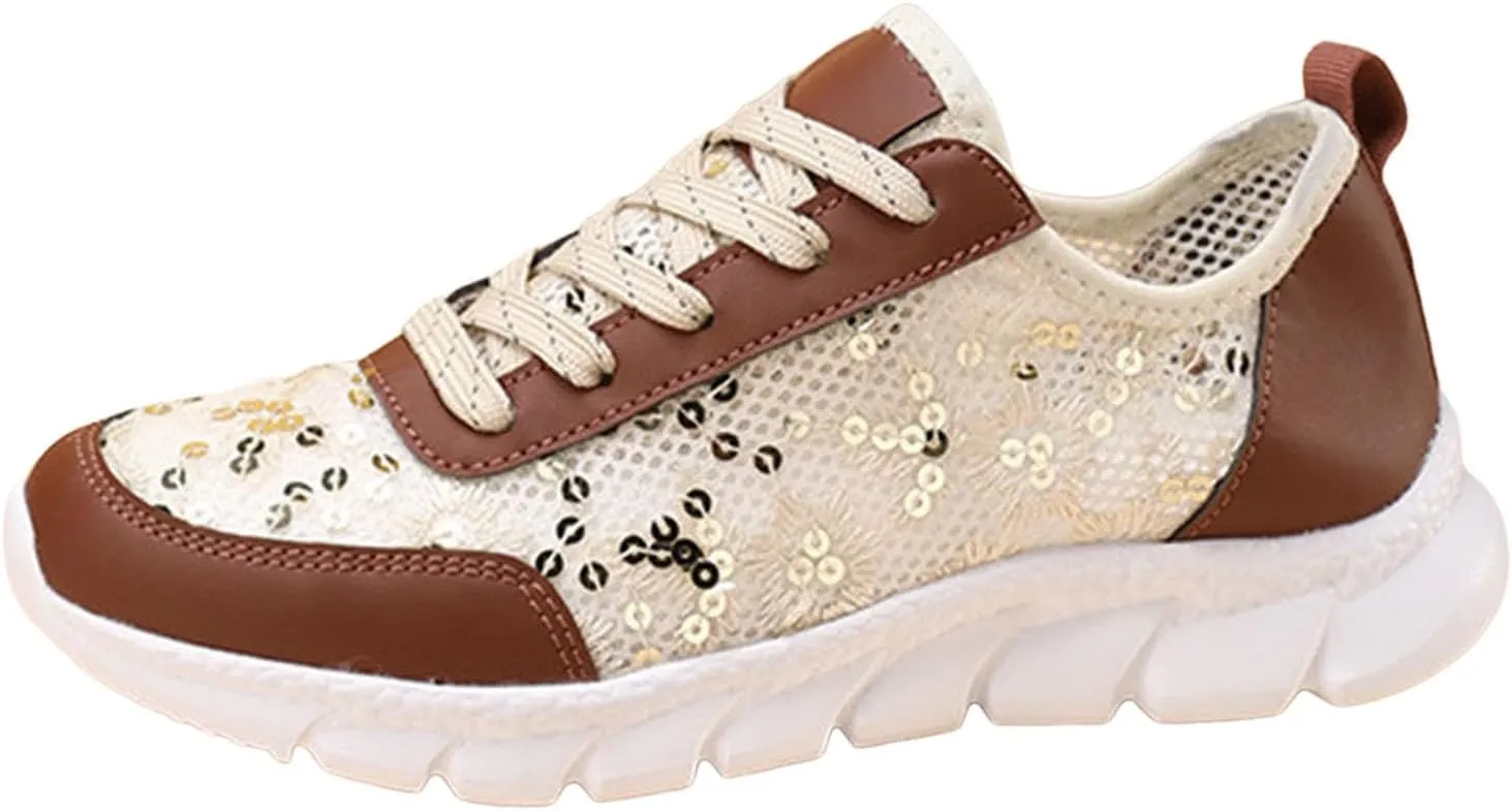 Flying Weaving Sneakers Women New Korean Fashion Round Head Lace Up Casual Shoes Thick Bottom Running Shoes Womens Shoes Water