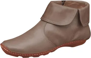 Gibobby Ankle Booties for Women Low Heel,Arch Support Boots Casual Flat Platform Short Ankle Boots Everyday Boots for Ladies