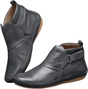 Gibobby Ankle Booties for Women Low Heel,Arch Support Boots Casual Flat Platform Short Ankle Boots Everyday Boots for Ladies