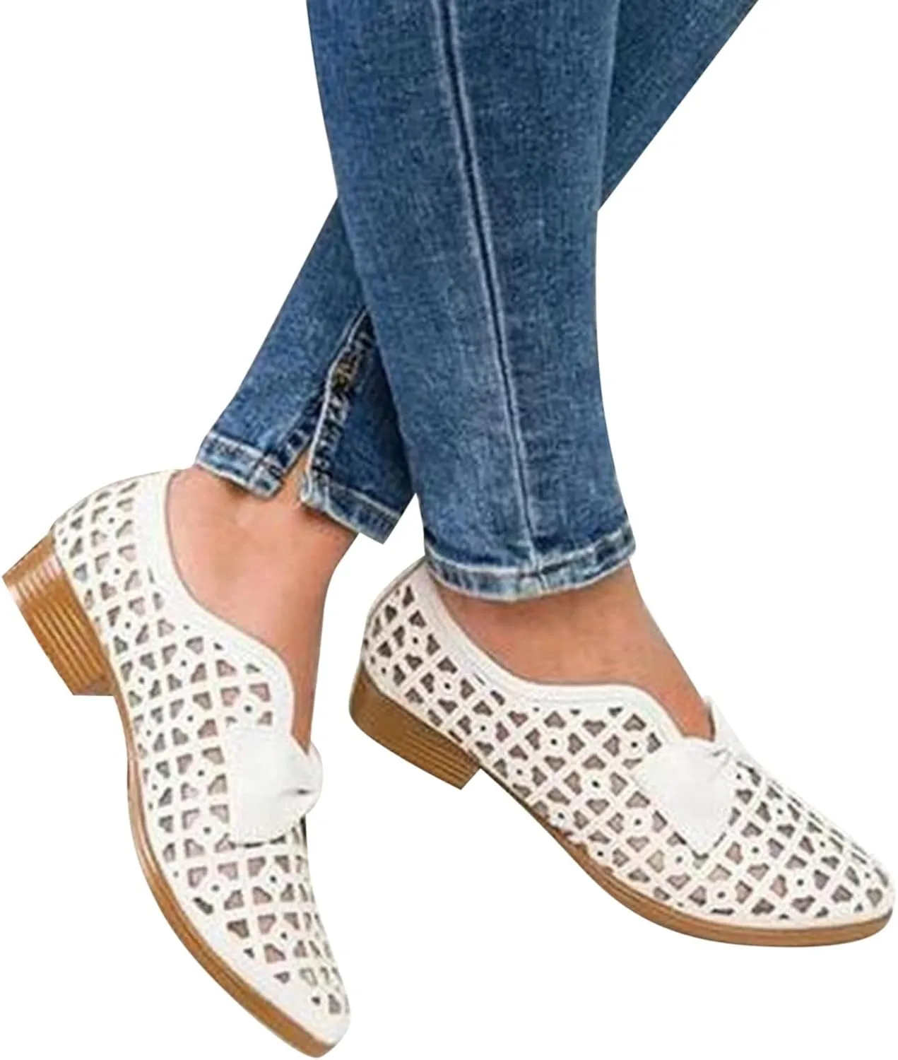 Gibobby Boots for Women Square Toe Women Cowgirl Boots Ladies Retro Ankle Boots Embroidered Western Short Boots 52