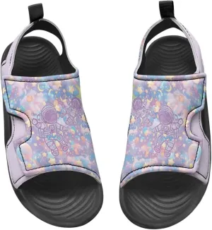 Girls Cat Sandals Cute Cartoon Kids Summer Outdoor Athletic Sport Water Sandals for School/Hiking/Beach