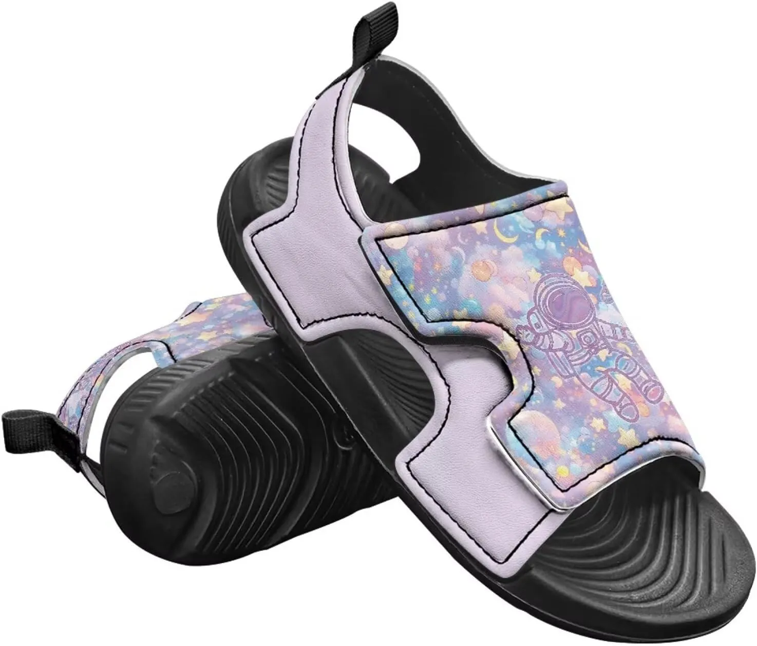 Girls Cat Sandals Cute Cartoon Kids Summer Outdoor Athletic Sport Water Sandals for School/Hiking/Beach