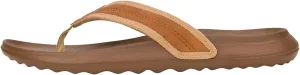 Hey Dude Men's Myers Flip Classic Black/Black | Men's Shoes | Men Slip-on Sandals | Comfortable & Light-Weight
