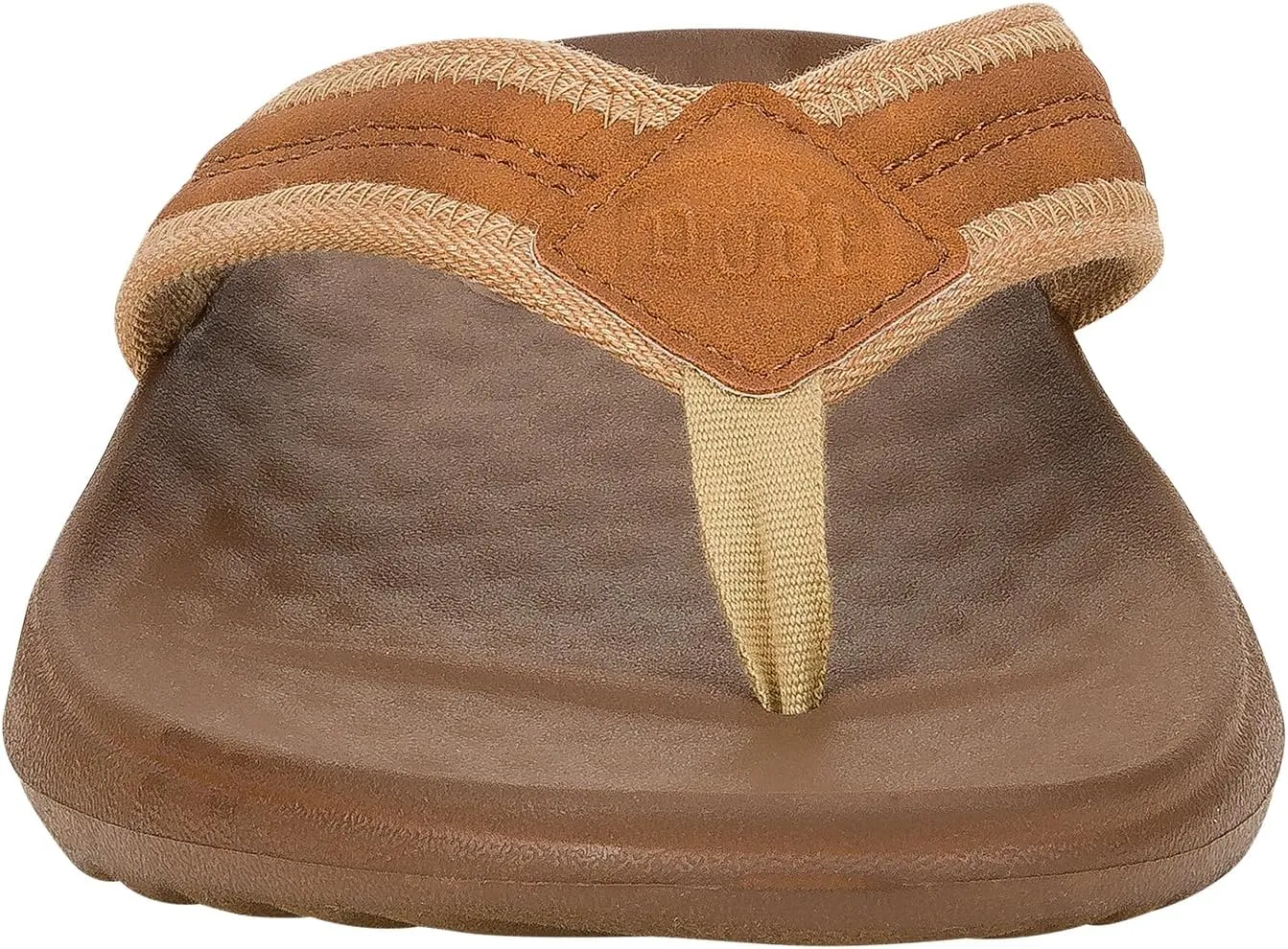 Hey Dude Men's Myers Flip Classic Black/Black | Men's Shoes | Men Slip-on Sandals | Comfortable & Light-Weight