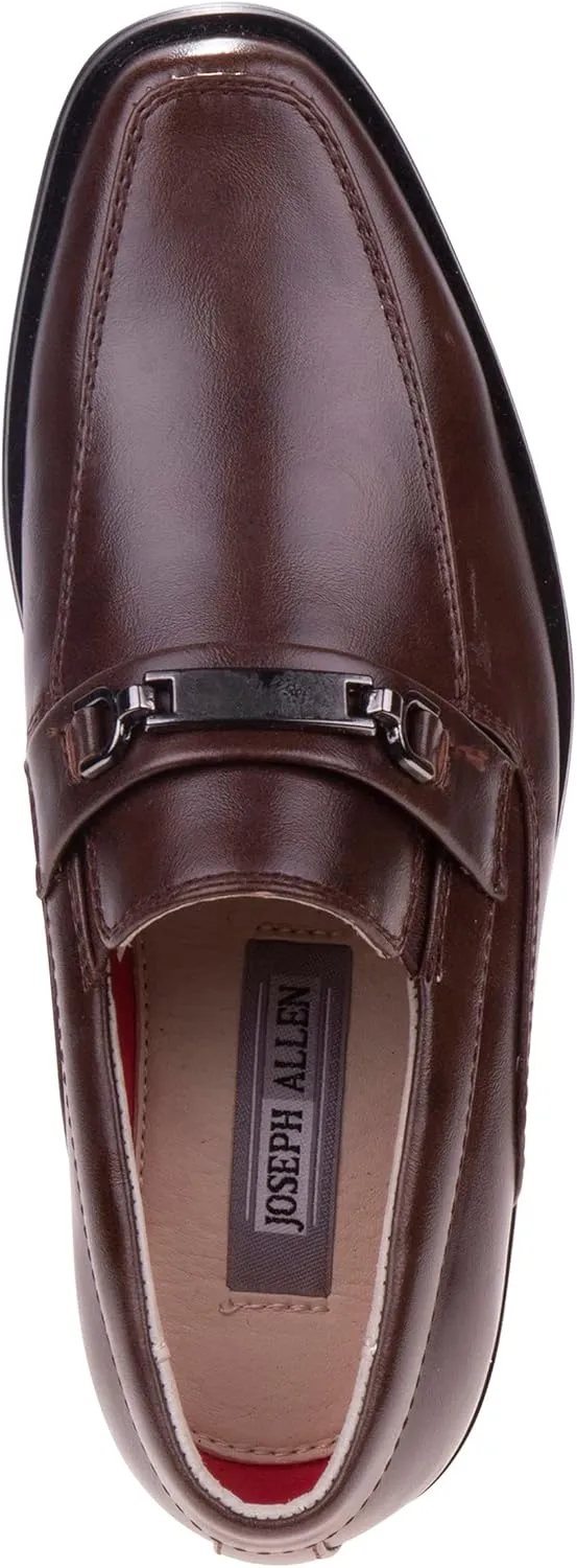 Joseph Allen Men's Penny Loafer Classic Lace-Up Business Casual Dress Formal Shoes (Boys Sizes)