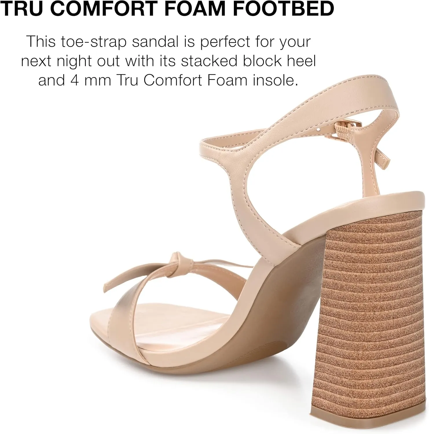 Journee Women's Comfort Foam Dianne Sandals