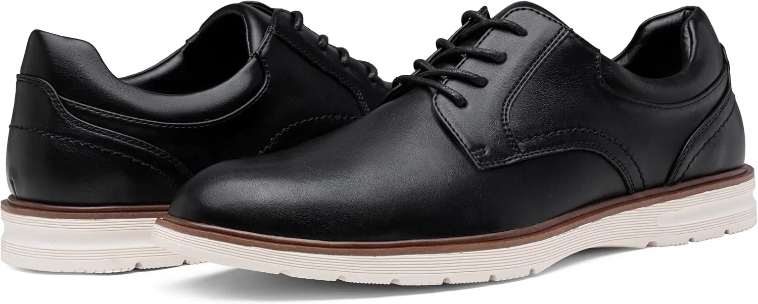 Jousen Mens Dress Shoes Casual Oxfords Lace Up Business Formal Dress Sneakers for Men