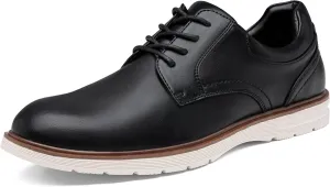 Jousen Mens Dress Shoes Casual Oxfords Lace Up Business Formal Dress Sneakers for Men