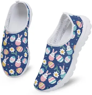Kuiaobaty Fashion Sneakers Slip-Ons Walking Shoes Women's Men's Athletic Casual Footwear Lightweight Breathable Loafers