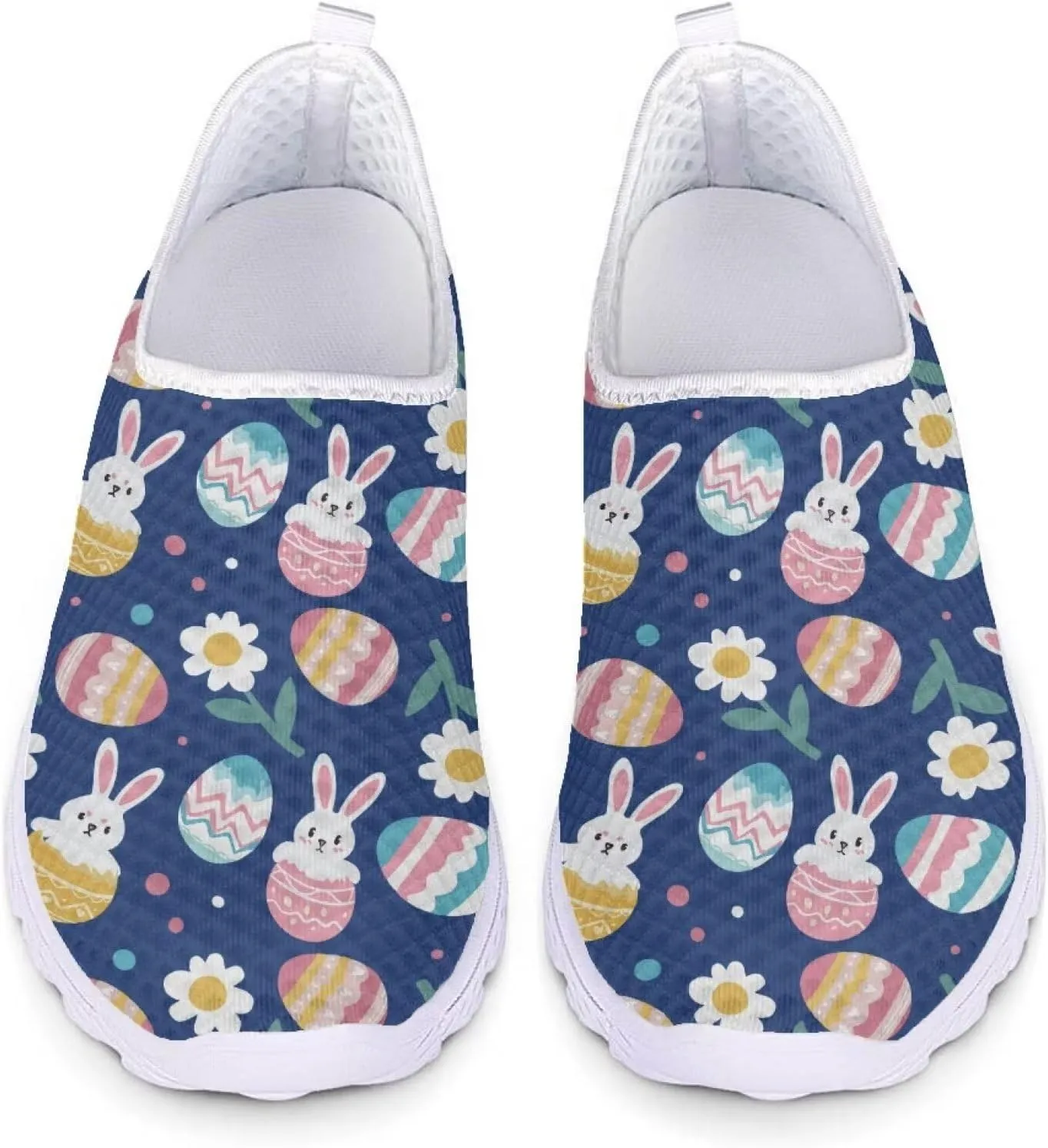 Kuiaobaty Fashion Sneakers Slip-Ons Walking Shoes Women's Men's Athletic Casual Footwear Lightweight Breathable Loafers