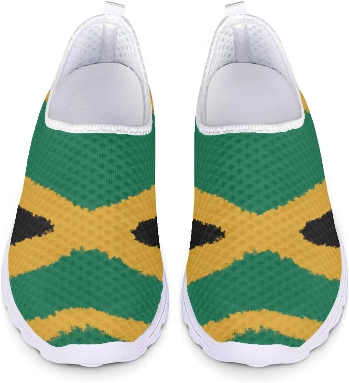 Kuiaobaty Fashion Sneakers Women's Slip-Ons Men's Walking Shoes Athletic Casual Footwear Lightweight Breathable Loafers