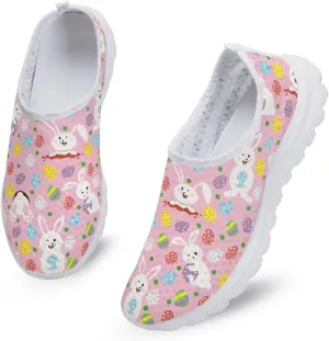 Kuiaobaty Fashion Sneakers Women's Slip-Ons Men's Walking Shoes Athletic Casual Footwear Lightweight Breathable Loafers