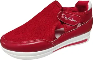 Ladmiple Shoes For Women Sneakers Slip Ons Canvas Shoes Fashion Comfortable Casual Summer Platform Walking Flats Loafers