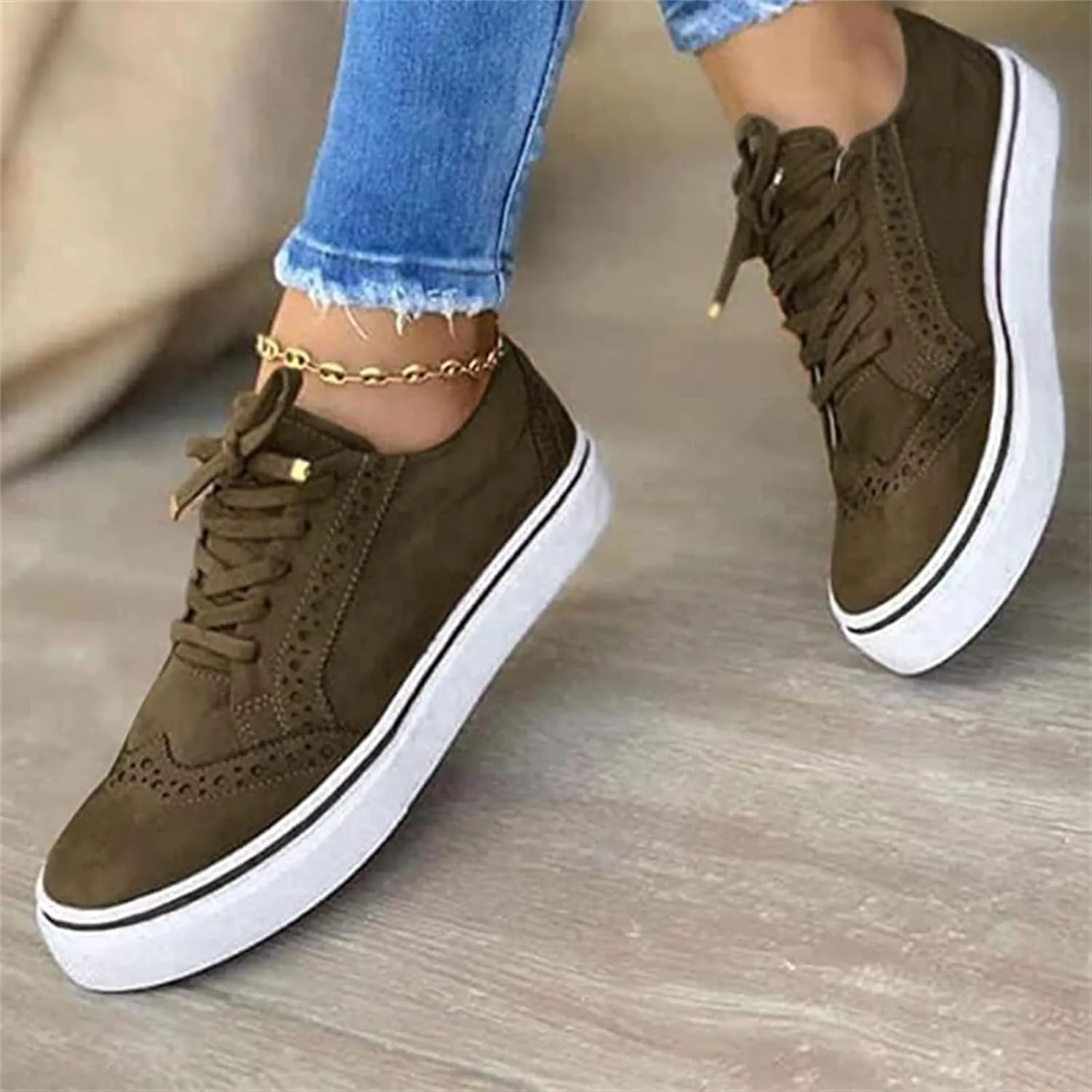 Ladmiple Shoes For Women Sneakers Slip Ons Canvas Shoes Fashion Comfortable Casual Summer Platform Walking Flats Loafers