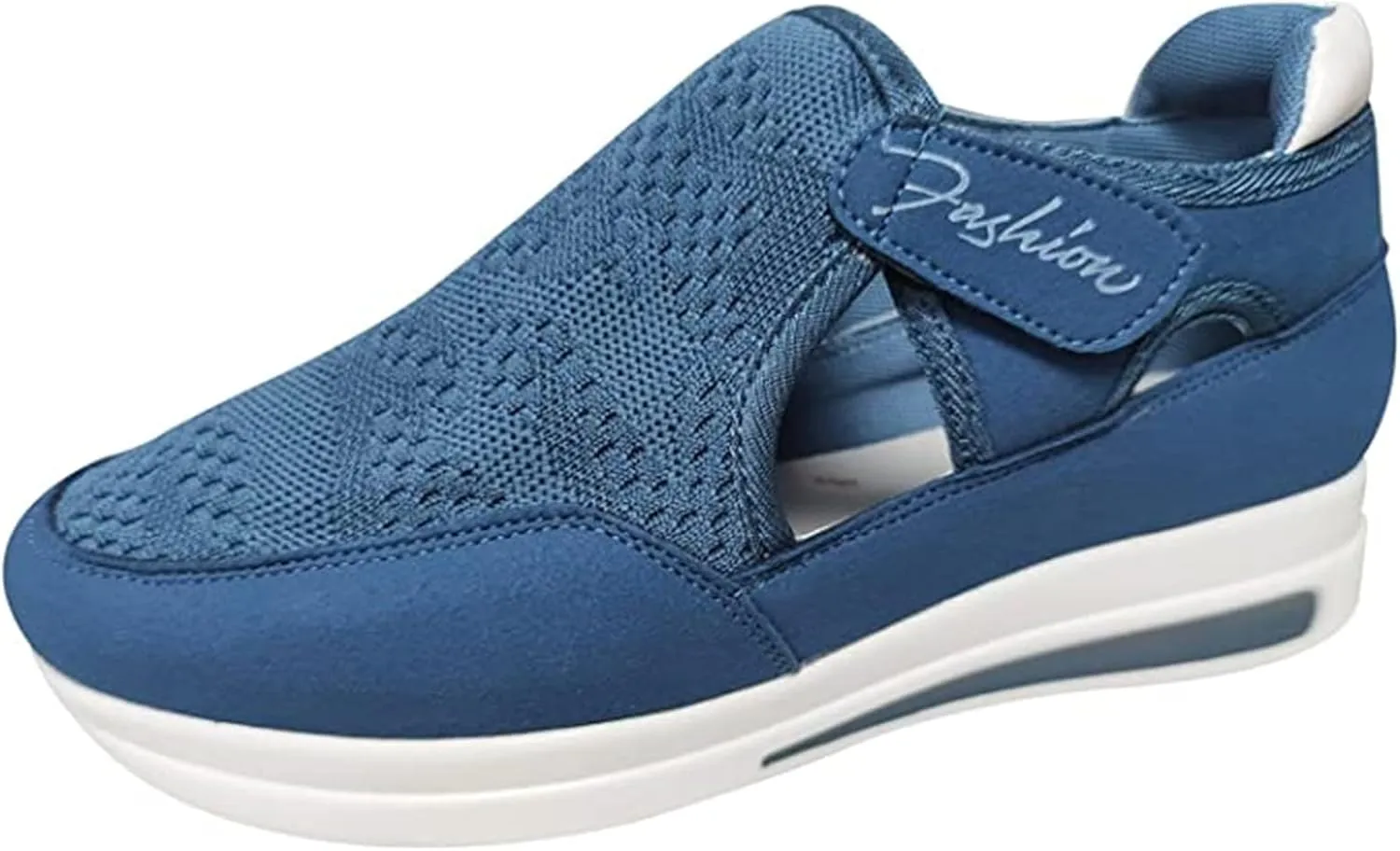 Ladmiple Sneakers For Women Slip On Wide Width PU Leather Shoes Lace Up Casual Fashion Walking Platform Flats Loafers