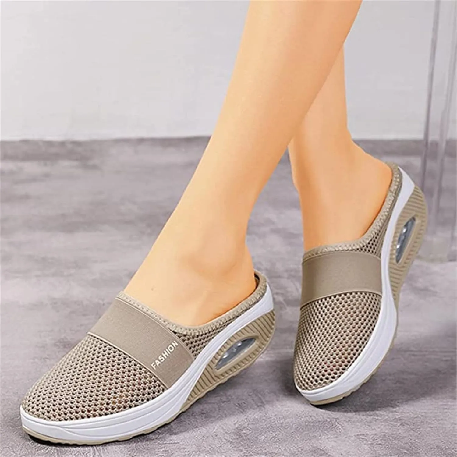 Ladmiple Sneakers For Women Walking Shoes Arch Support Fashion Slip On Comfortable Dressy Casual Summer Flats Loafers