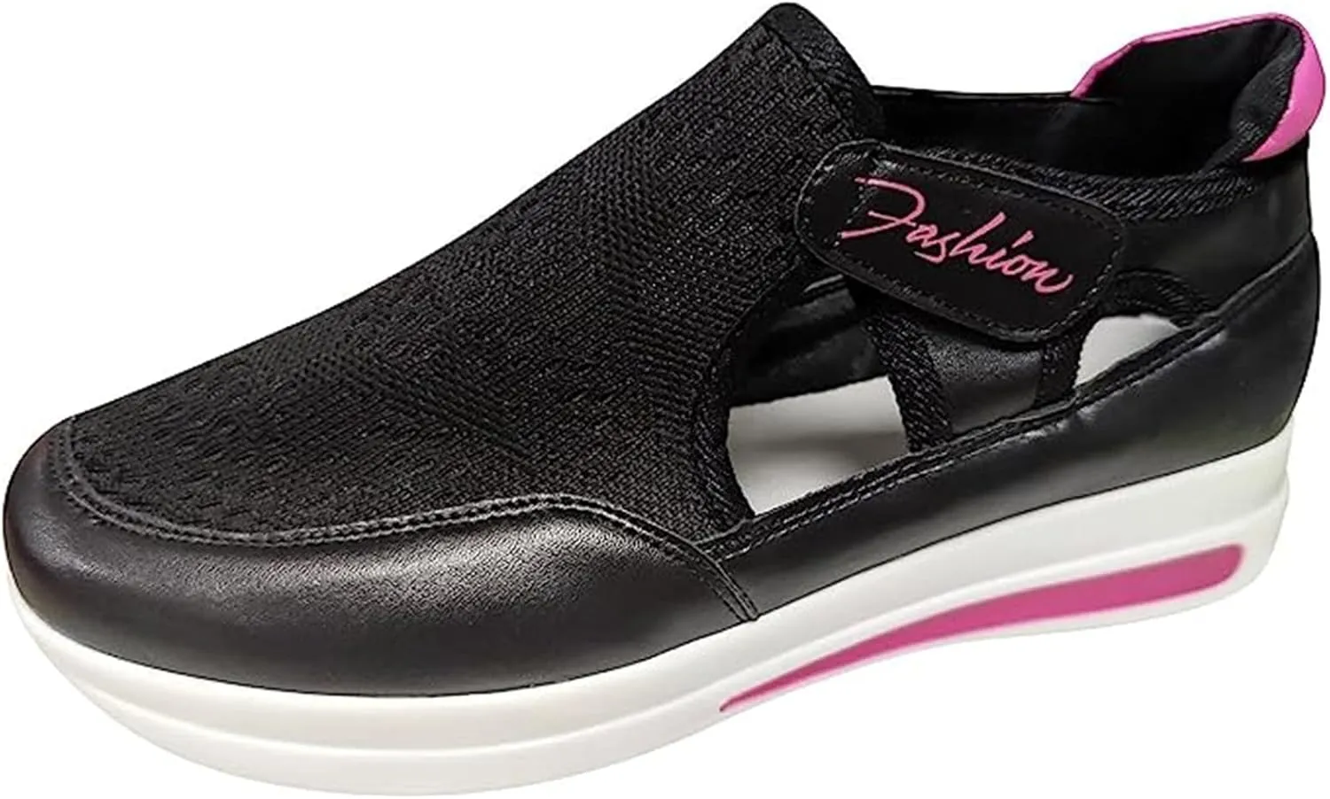Ladmiple Sneakers For Women Walking Shoes Lace-up Classic Fashion Dressy Casual Summer Slip On Platform Flats Loafers