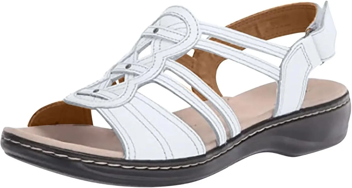 Lausiuoe Sandalias De Mujer De Verano Elegantes Womens Orthotic Flips Flops Arch Support Plantar Fasciitis Orthopedic Sandals
